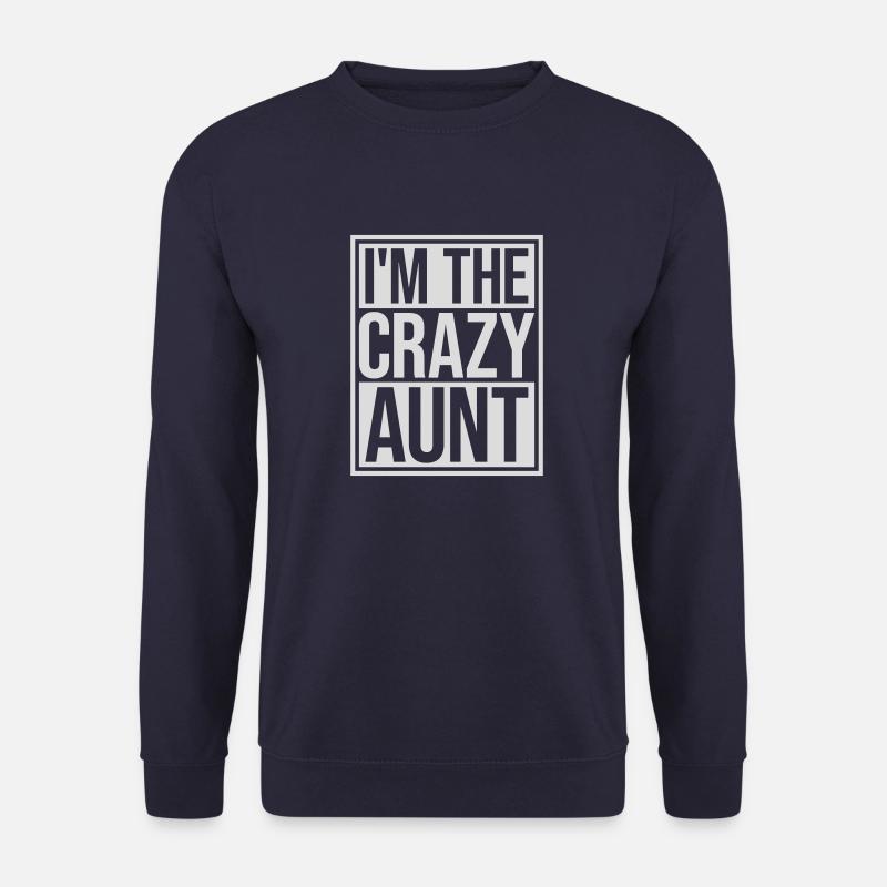 at The Crazy Aunt - Unisex Sweatshirt - navy