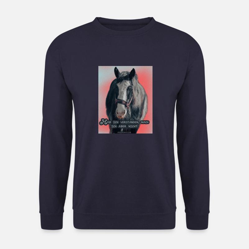 Drachi Mottoshirt - Unisex Pullover - Navy