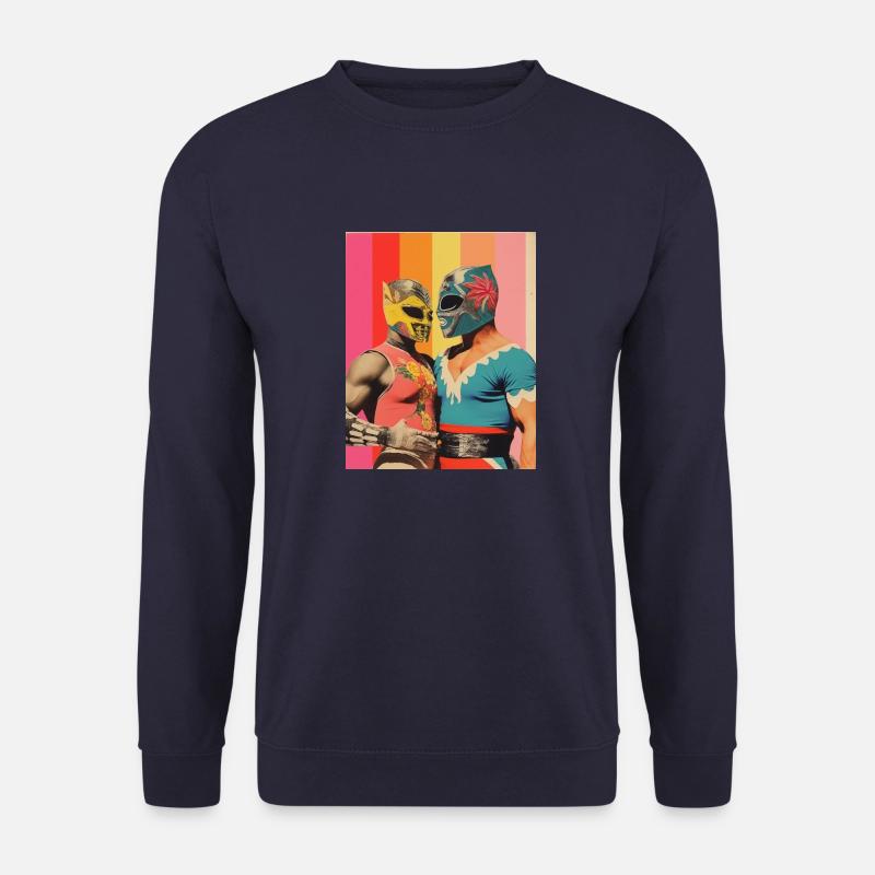 Be my Wrestling Valentine (schwule Version) - Unisex Pullover - Navy