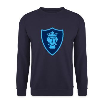 Fierté de Stockholm - Sweat-shirt Unisexe - marine - Devant - Alina (178cm) & Michal (187cm)