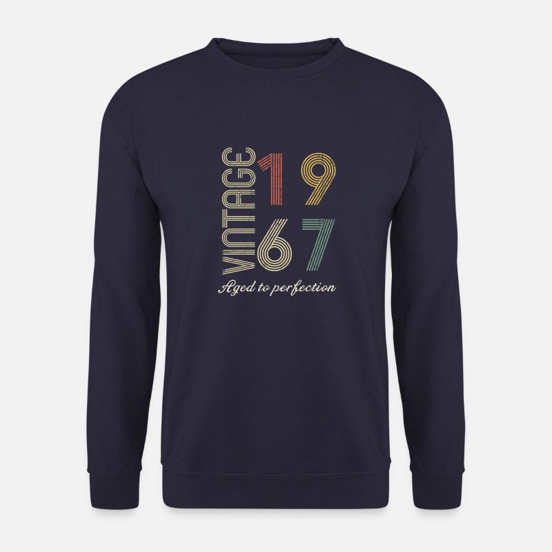 57 Birthday Gift - 1967 - Unisex Sweatshirt - navy