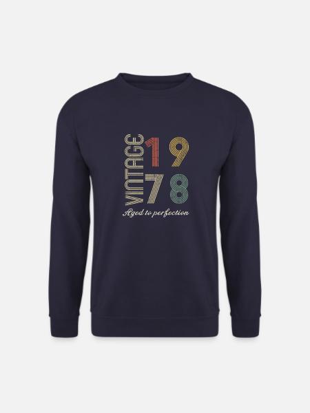 46 Year Anniversary Gift - 1978 - Unisex Sweatshirt - navy