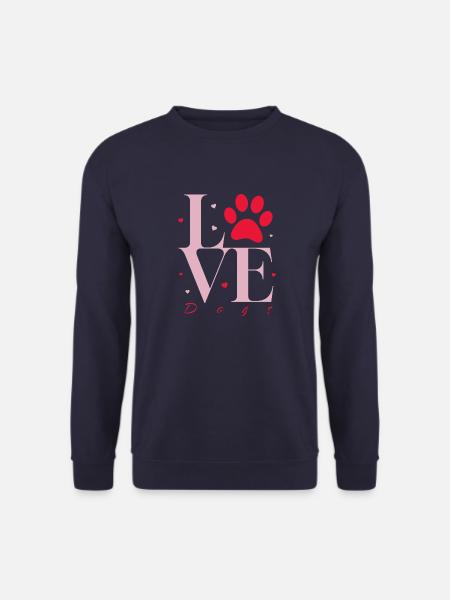 Hundeliebe @ Markus - Unisex Pullover - Navy
