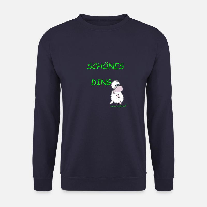 Nice thing! with Wolly Sheepling Gaming - Unisex Sweatshirt - navy