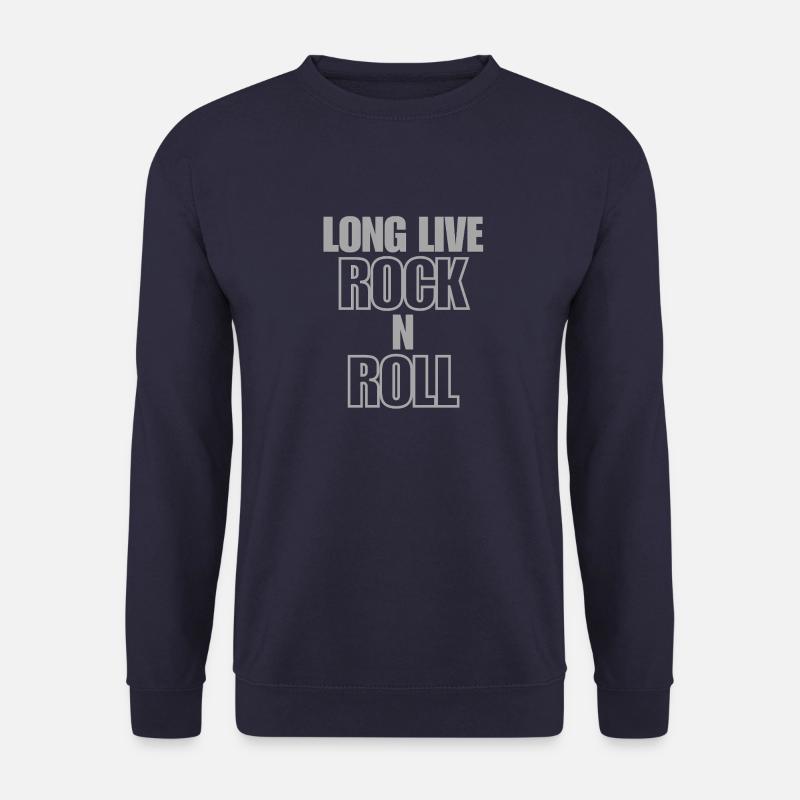 Long Live Rock'n Roll - Unisex Sweatshirt - navy