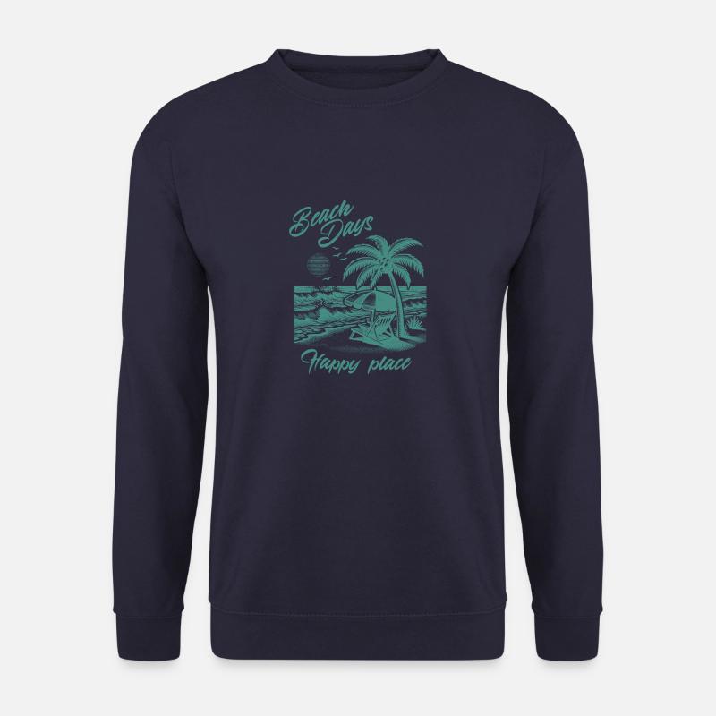 Paradise – Tropical Escape - Unisex Pullover - Navy