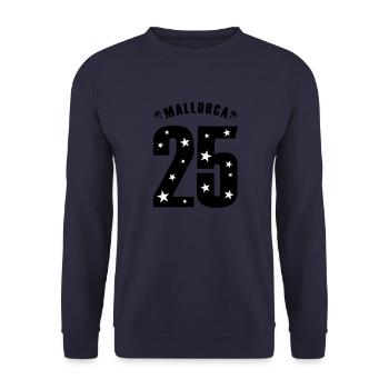 Mallorca 25 -Trikot 2025 - Unisex Pullover - Navy - Vorne - Alina (178cm) & Michal (187cm)