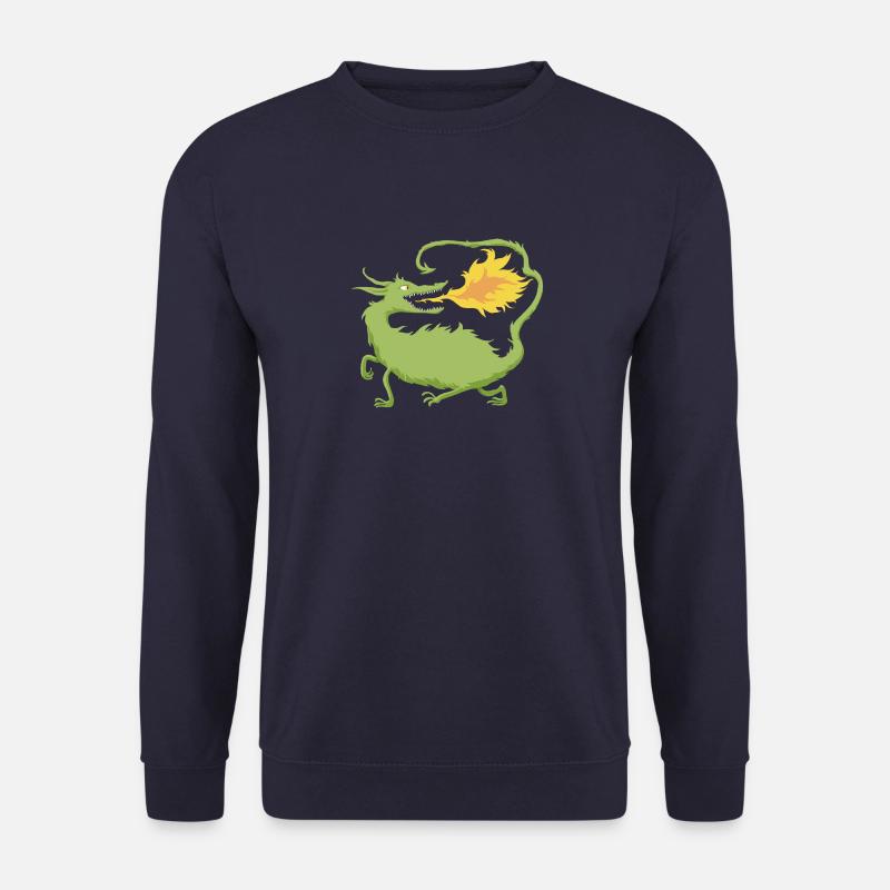 Feuerdrache - Unisex Pullover - Navy