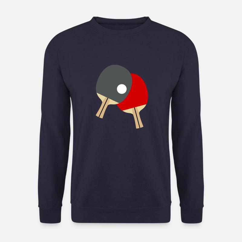 Tischtennis-Schläger / Ping Pong - Unisex Pullover - Navy