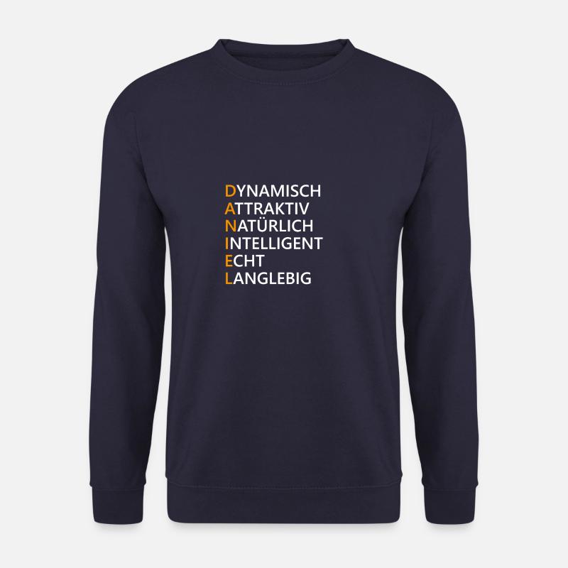 Daniel Name Geschenk - Unisex Pullover - Navy