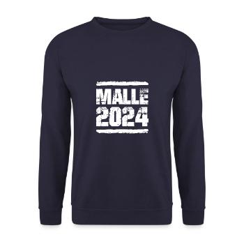 L’équipe Malle 2024 - Sweat-shirt Unisexe - marine - Devant - Alina (178cm) & Michal (187cm)