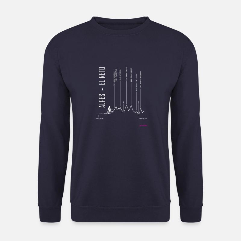 ZURICH APRICA pour le noir - Sweat-shirt Unisexe - marine