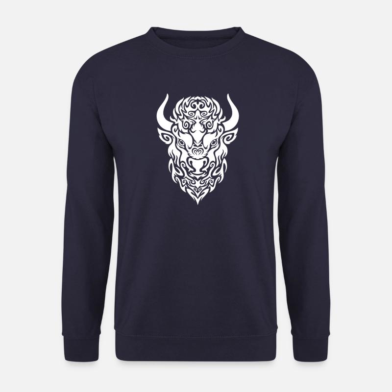 Weißer Bison - Unisex Pullover - Navy