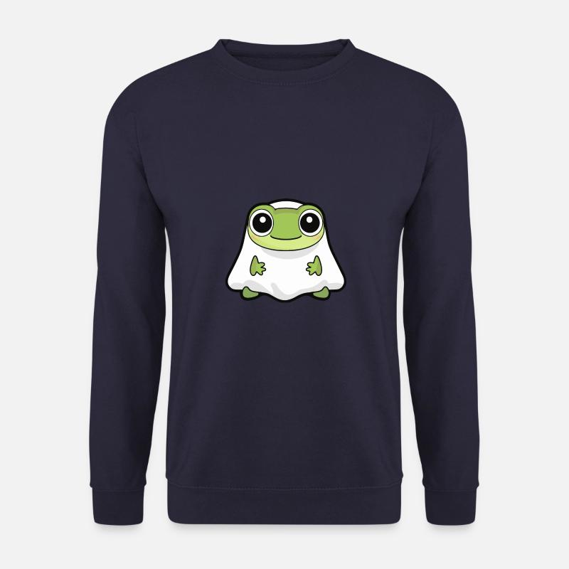 Frog Halloween Funny Ghost - Unisex Sweatshirt - navy