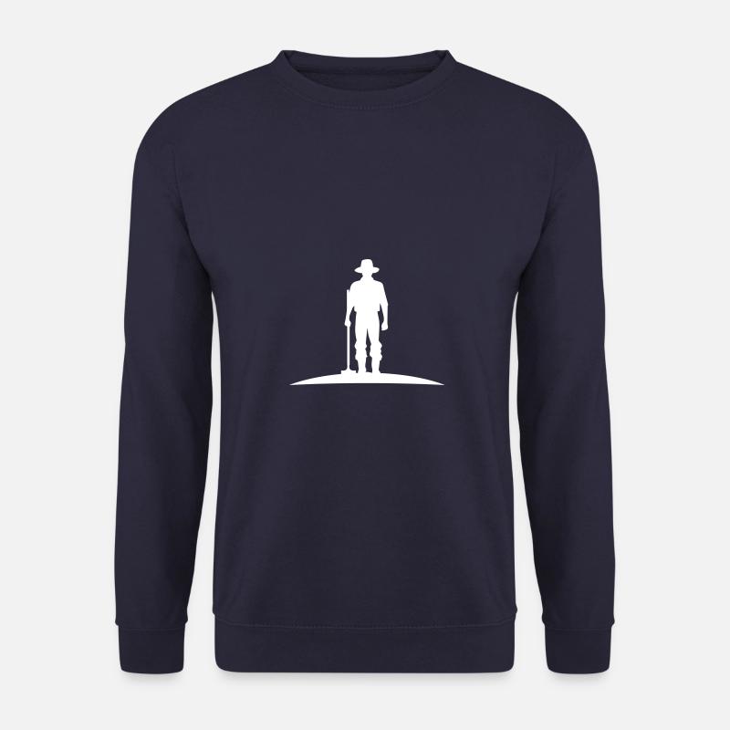 Farmer Silhouette - Unisex Sweatshirt - navy