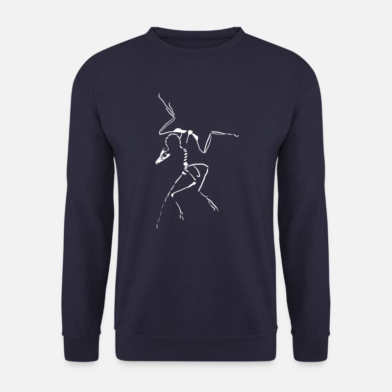 Archaeopteryx, Dinosaurier, Fossilien, Solnhofen - Unisex Pullover - Navy