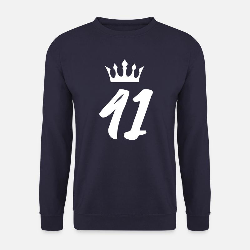 41 Number crown - Unisex Sweatshirt - navy