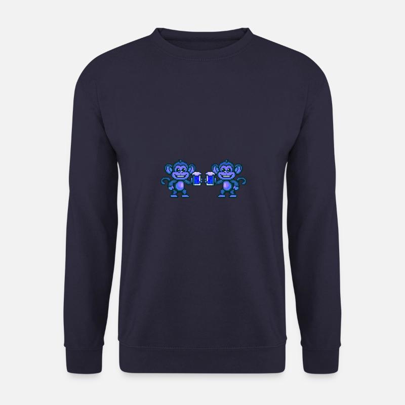 Affe Team Bier Party - Unisex Pullover - Navy
