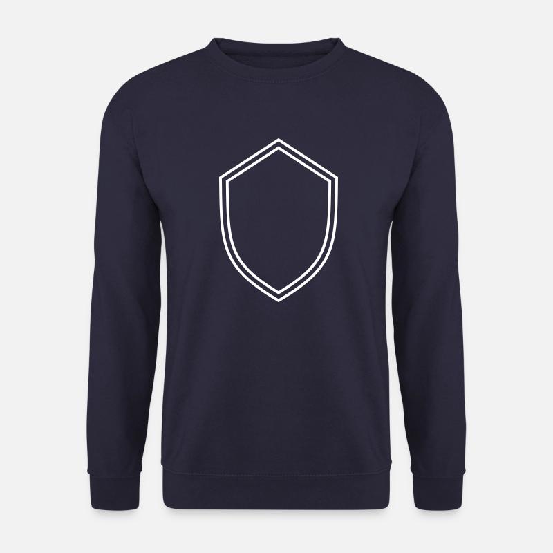 Wappen Schild leer - Unisex Pullover - Navy