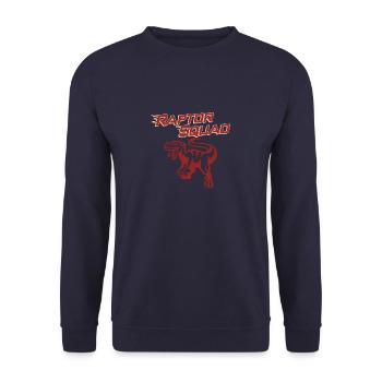 Raptor squad - Unisex Sweatshirt - navy - Front - Alina (178cm) & Michal (187cm)
