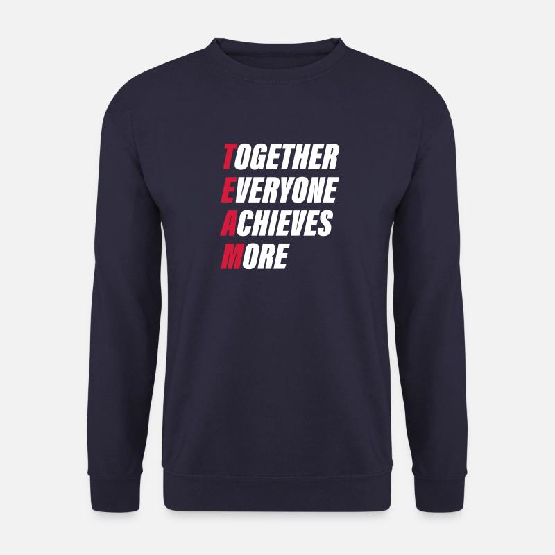 équipe - Sweat-shirt Unisexe - marine