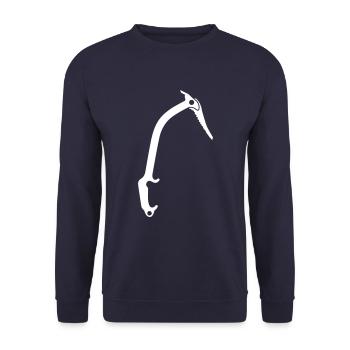 Kletterausrüstung eispickel - Unisex Pullover - Navy - Vorne - Alina (178cm) & Michal (187cm)