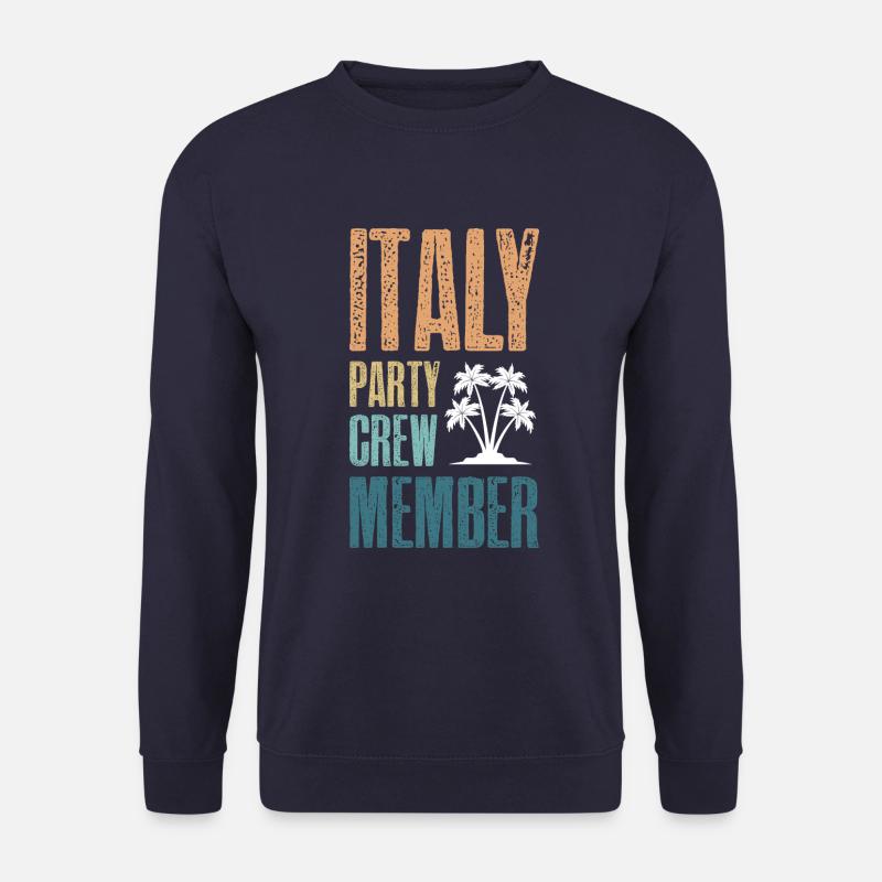 Italy Party Crew - Unisex Sweatshirt - navy
