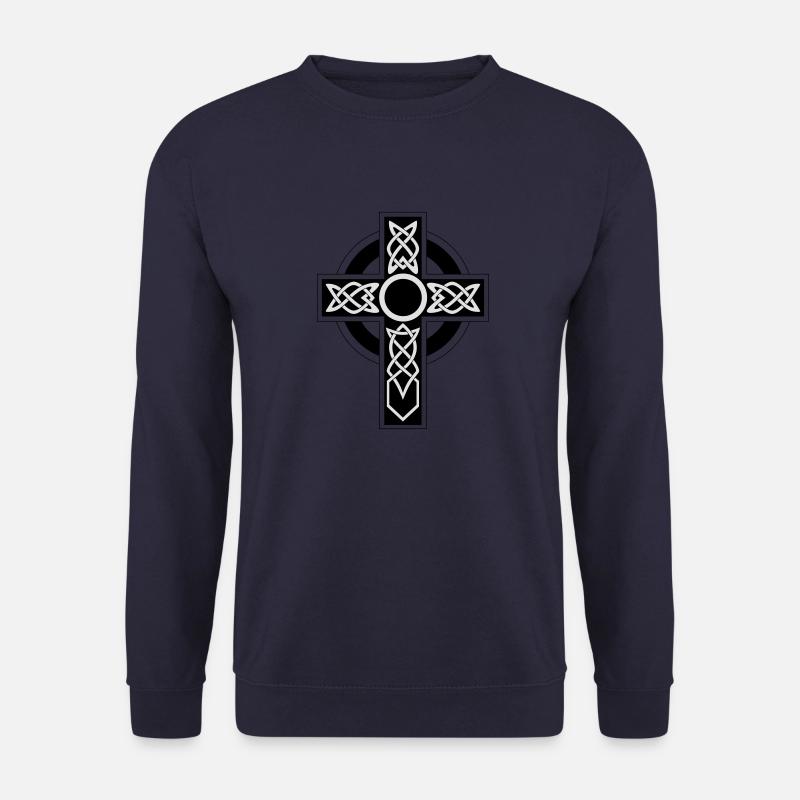 gothik kreuz - Unisex Pullover - Navy