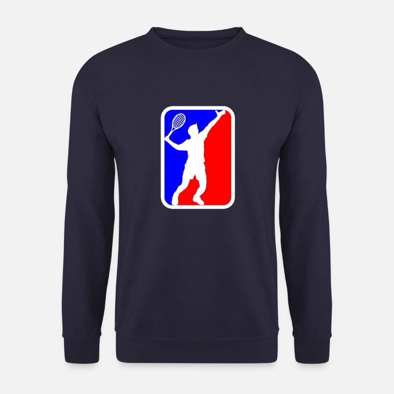 Tennis Logo - Unisex Pullover - Navy