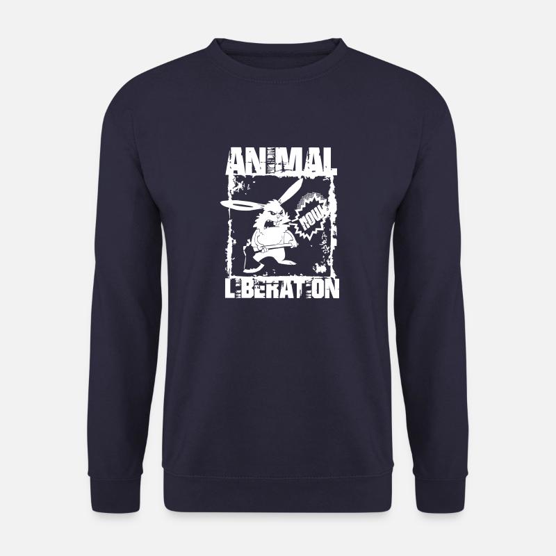animal2 - Unisex Pullover - Navy
