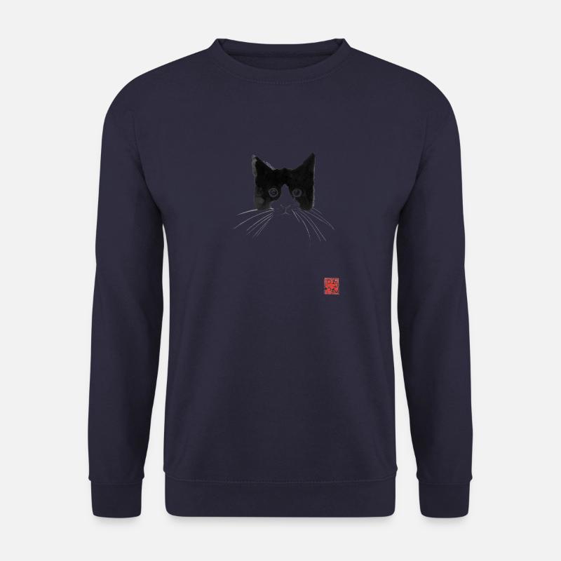 Katzenkopf - Unisex Pullover - Navy