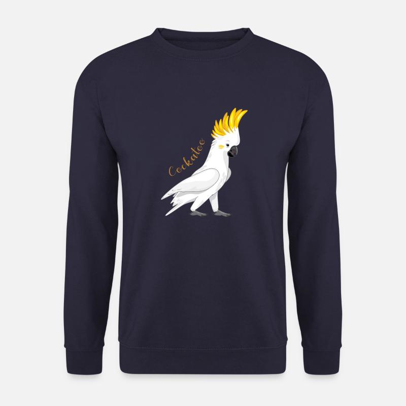 Cockatoo - Unisex Pullover - Navy
