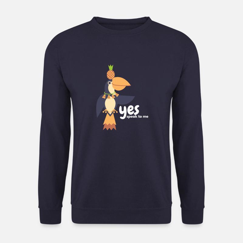 Tuncan Ananas swing - Unisex Pullover - Navy