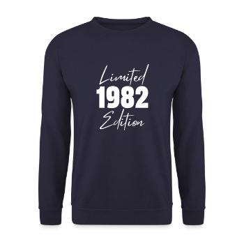 1982 Édition limitée - Sweat-shirt Unisexe - marine - Devant - Alina (178cm) & Michal (187cm)