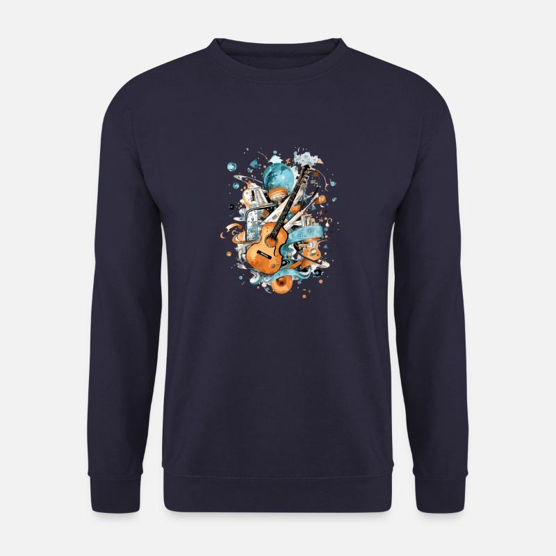 A musical universe - Unisex Sweatshirt - navy