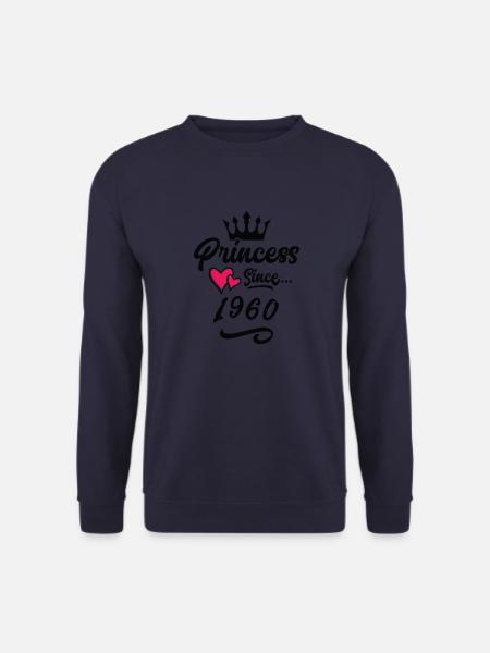 1960's Princess Birthday - Unisex Sweatshirt - navy