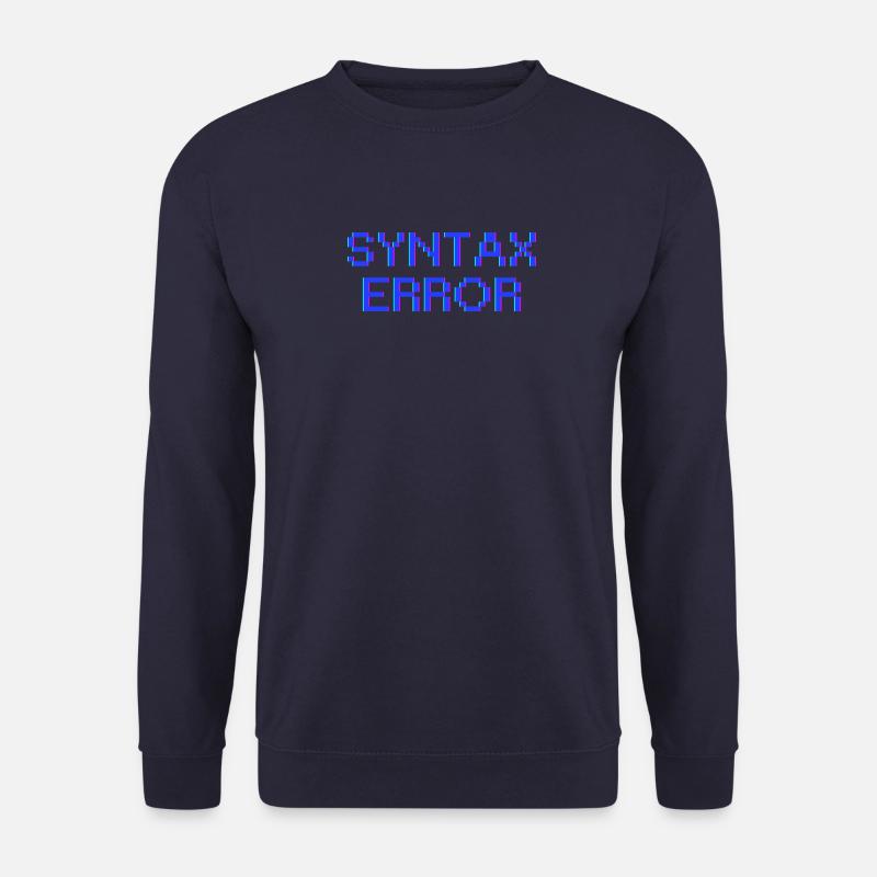Syntax Error - Unisex Sweatshirt - navy