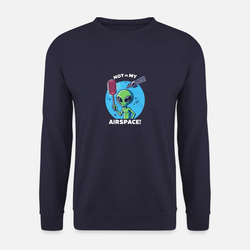 Außerirdischer Datenschutz: "Nicht in meinem - Unisex Pullover - Navy