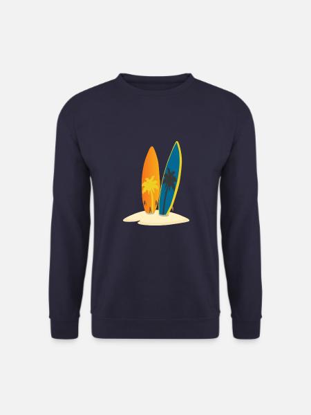 Surf! - Sweat-shirt Unisexe - marine