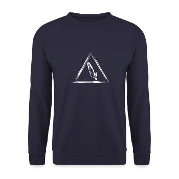 Windsurfing - Unisex Pullover - Navy - Vorne - Alina (178cm) & Michal (187cm)
