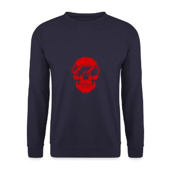 Ski Masque de ski Skull - Sweat-shirt Unisexe - marine - Devant - Alina (178cm) & Michal (187cm)