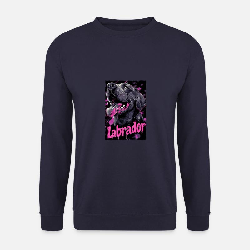 Labrador Hund - Unisex Pullover - Navy