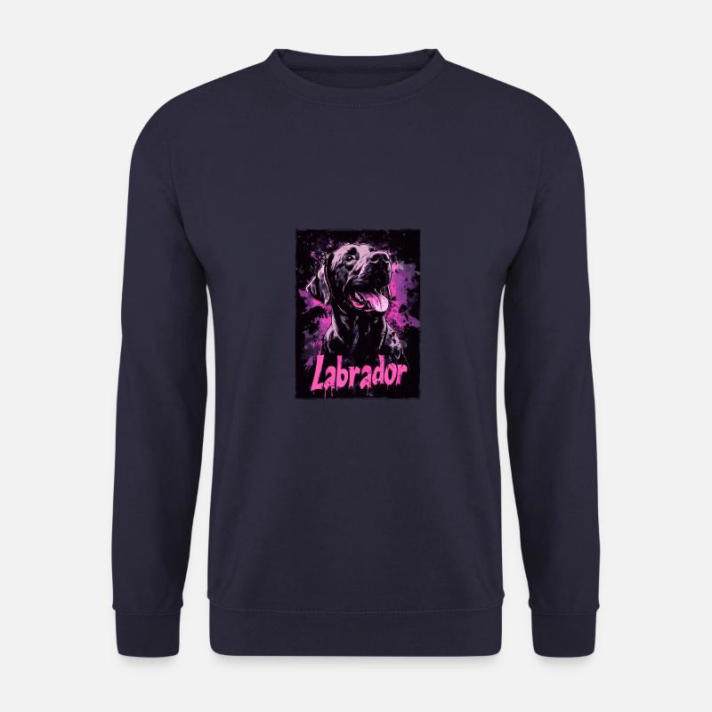 Labrador Dog - Unisex Sweatshirt - navy