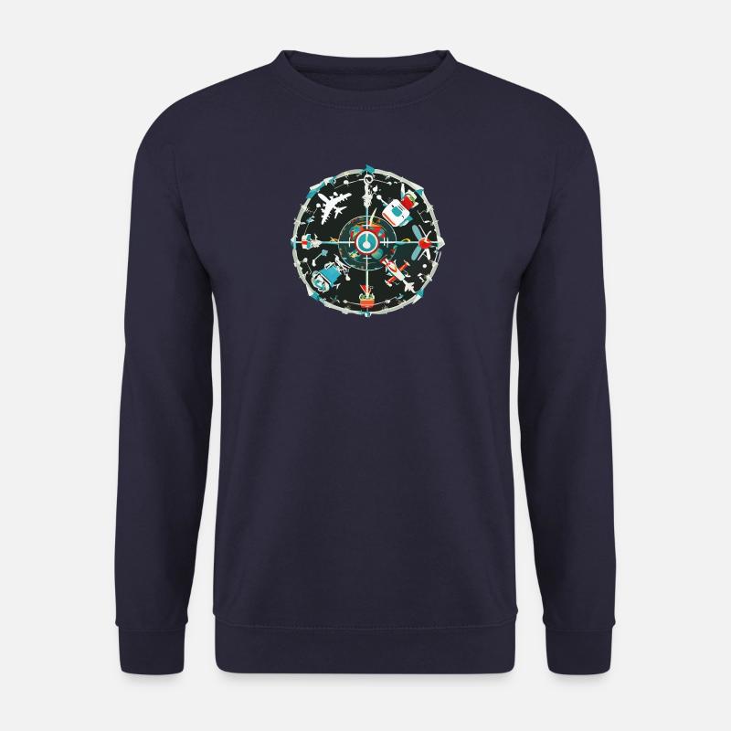 CirkelOfFlight - Unisex sweater - marineblå