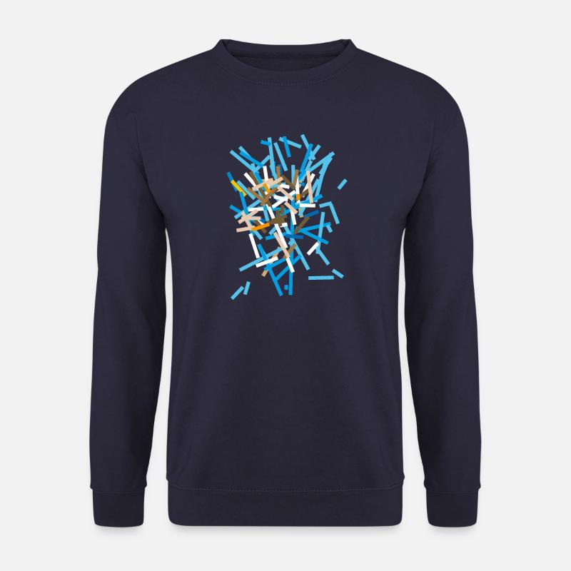 Modern - Unisex Pullover - Navy