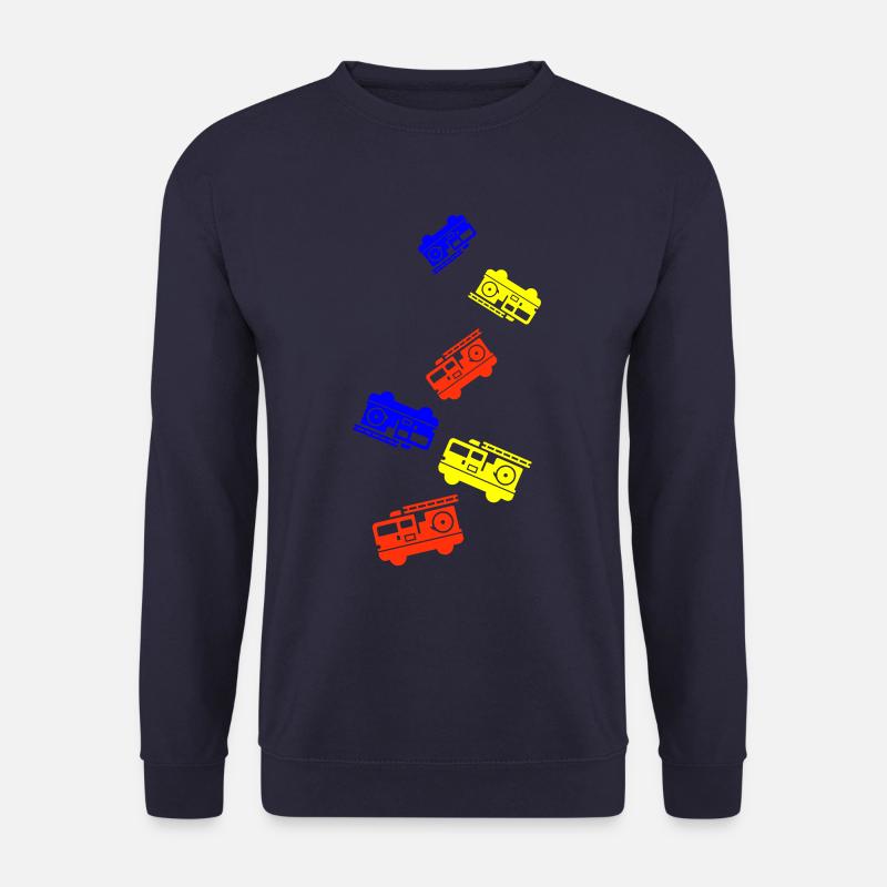Feuerwehrauto - Unisex Pullover - Navy