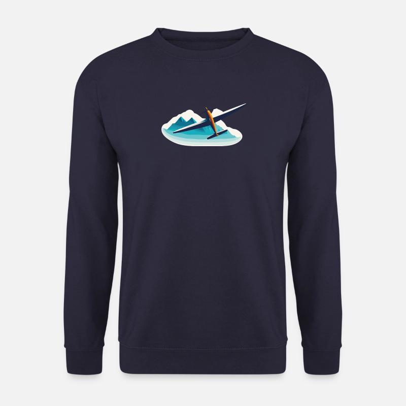 OrangeBluewings - Unisex Sweatshirt - navy
