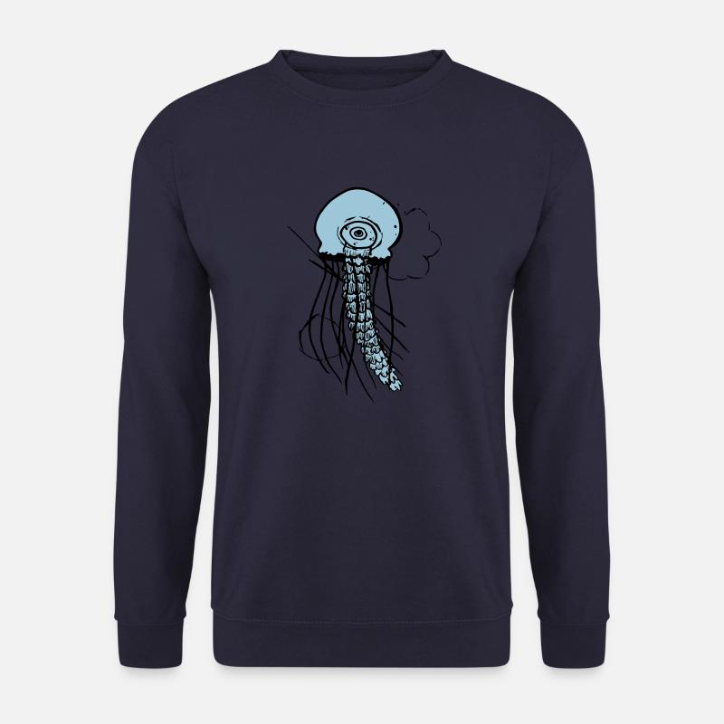 jellyfish - Unisex Sweatshirt - navy