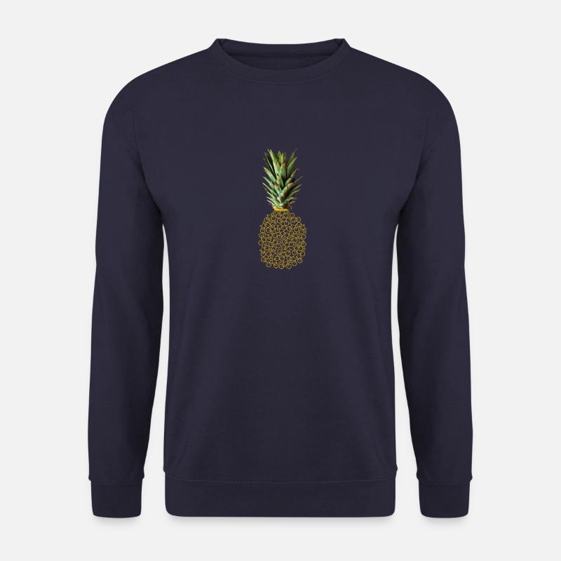 Die Fahrrad-Ananas! - Unisex Pullover - Navy