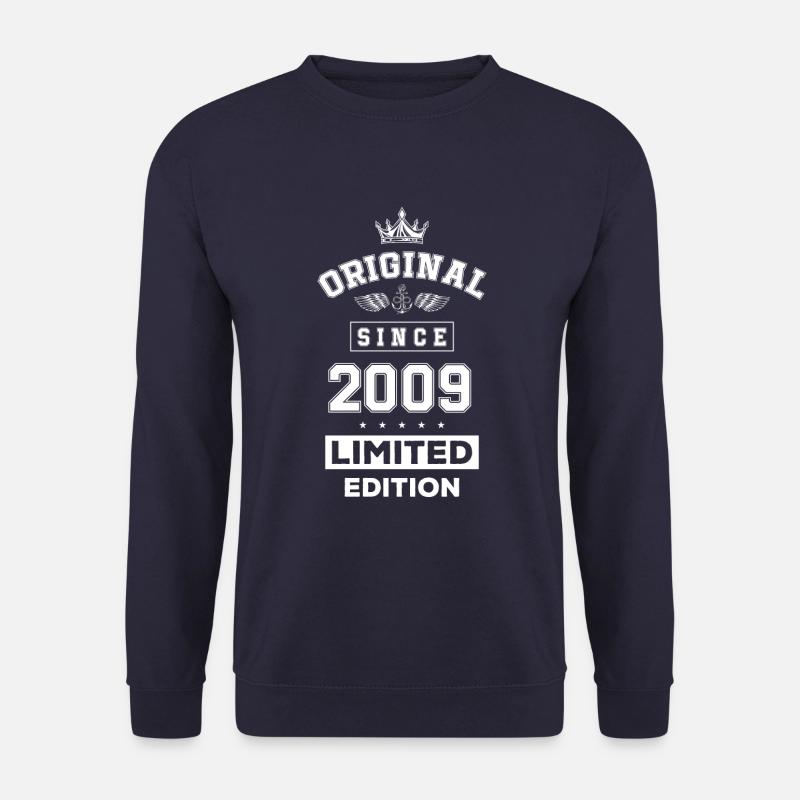 2009 limited edition birthday - Unisex Sweatshirt - navy